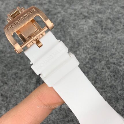 Richard Mille Womens Watch 31x45mm Automatic Mechanical Movement Stainless Steel Watches - Image 7