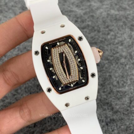 Richard Mille Womens Watch 31x45mm Automatic Mechanical Movement Stainless Steel Watches - Image 4