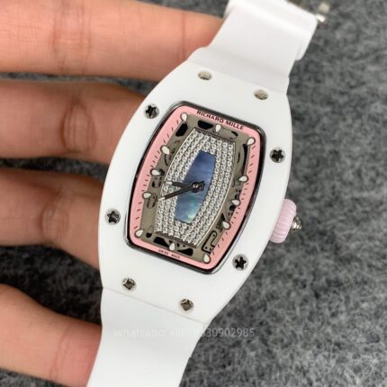 Richard Mille Womens Watch 31x45mm Automatic Mechanical Movement Stainless Steel Watches - Image 3