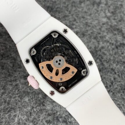 Richard Mille Womens Watch 31x45mm Automatic Mechanical Movement Stainless Steel Watches - Image 7