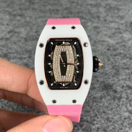 Richard Mille Womens Watch 31x45mm Automatic Mechanical Movement Stainless Steel Watches - Image 6