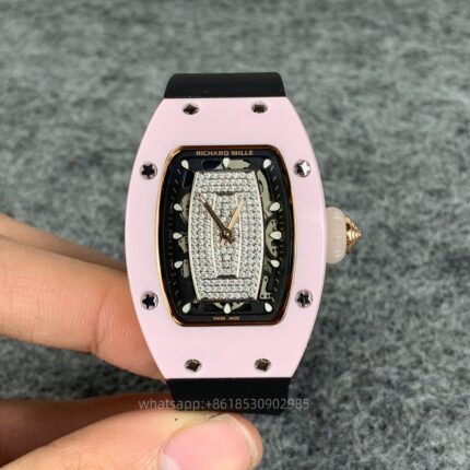 Richard Mille Womens Watch 31x45mm Automatic Mechanical Movement Stainless Steel Watches - Image 8