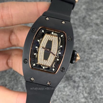 Richard Mille Womens Watch 31x45mm Automatic Mechanical Movement Stainless Steel Watches - Image 3