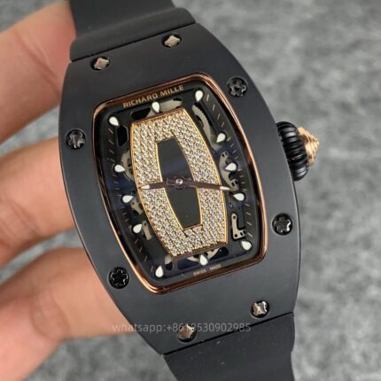 Richard Mille Womens Watch 31x45mm Automatic Mechanical Movement Stainless Steel Watches - Image 2