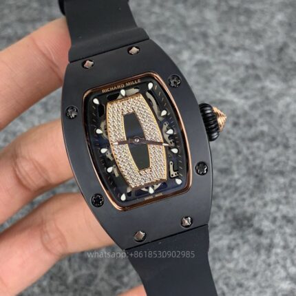 Richard Mille Womens Watch 31x45mm Automatic Mechanical Movement Stainless Steel Watches - Image 4