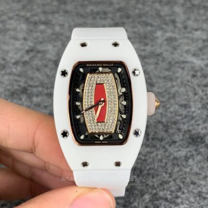 Richard Mille Womens Watch 31x45mm Automatic Mechanical Movement Stainless Steel Watches - Image 9