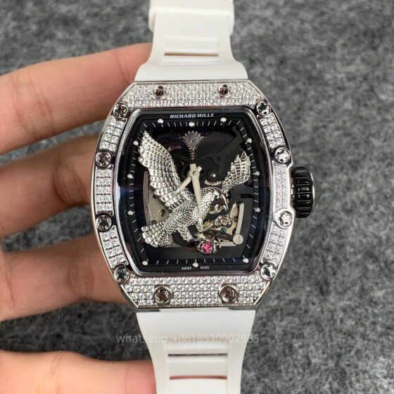 Richard Mille Womens Watch 31x45mm Automatic Mechanical Movement Stainless Steel Watches