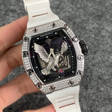 Richard Mille Womens Watch 31x45mm Automatic Mechanical Movement Stainless Steel Watches - Image 4