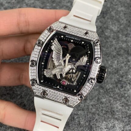 Richard Mille Womens Watch 31x45mm Automatic Mechanical Movement Stainless Steel Watches - Image 3