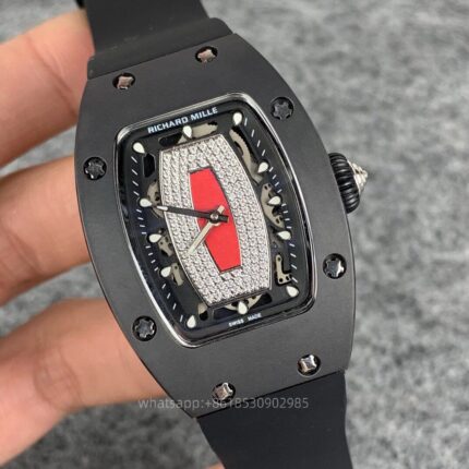 Richard Mille Womens Watch 31x45mm Automatic Mechanical Movement Stainless Steel Watches - Image 4