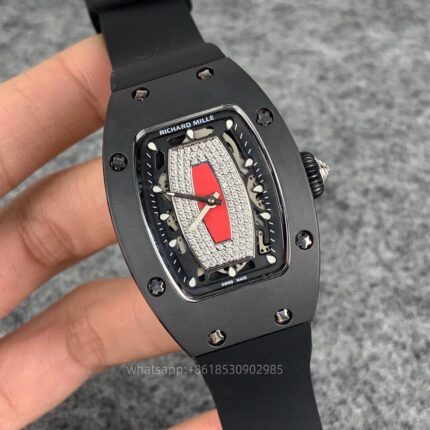 Richard Mille Womens Watch 31x45mm Automatic Mechanical Movement Stainless Steel Watches - Image 3