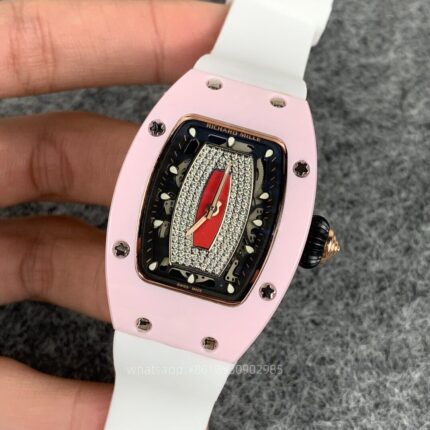 Richard Mille Womens Watch 31x45mm Automatic Mechanical Movement Stainless Steel Watches - Image 3