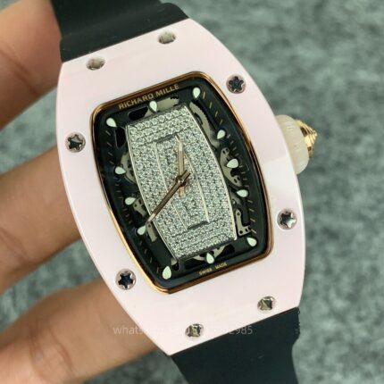 Richard Mille Womens Watch 31x45mm Automatic Mechanical Movement Stainless Steel Watches - Image 4
