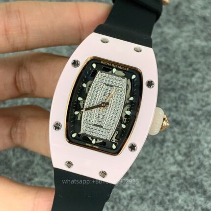 Richard Mille Womens Watch 31x45mm Automatic Mechanical Movement Stainless Steel Watches - Image 2