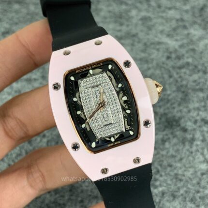 Richard Mille Womens Watch 31x45mm Automatic Mechanical Movement Stainless Steel Watches - Image 3