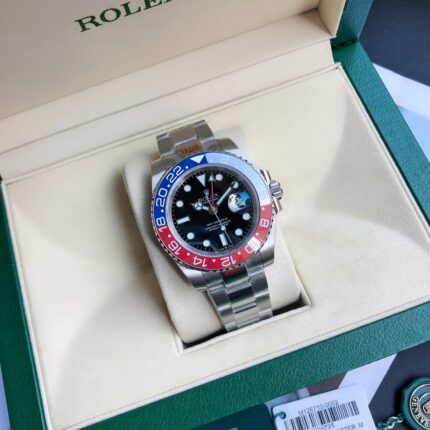 Rolex GMT-II Mens Watch 40mm 2813 Movement Automatic Mechanical Stainless Steel Watches - Image 5