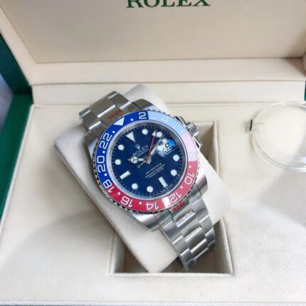 Rolex GMT-II Mens Watch 40mm 2813 Movement Automatic Mechanical Stainless Steel Watches - Image 5