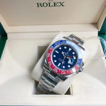 Rolex GMT-II Mens Watch 40mm 2813 Movement Automatic Mechanical Stainless Steel Watches - Image 4