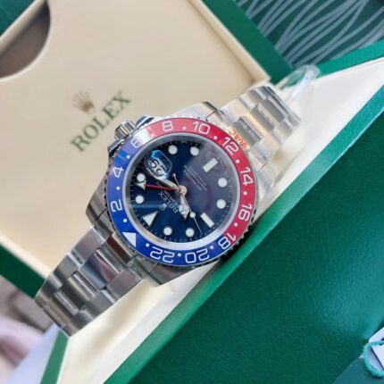Rolex GMT-II Mens Watch 40mm 2813 Movement Automatic Mechanical Stainless Steel Watches - Image 2