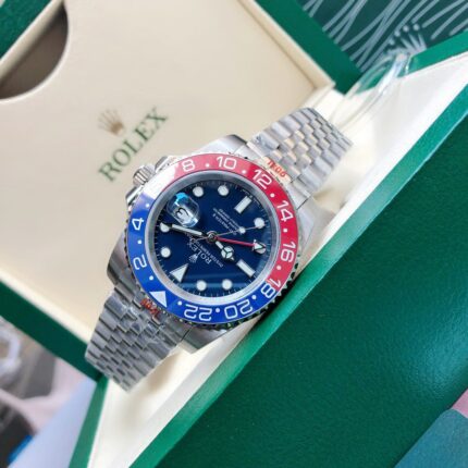 Rolex GMT-II Mens Watch 40mm 2813 Movement Automatic Mechanical Stainless Steel Watches - Image 2
