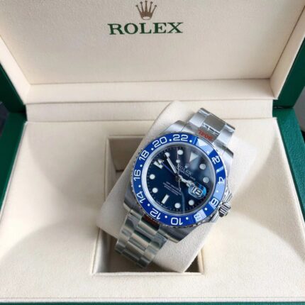 Rolex GMT-II Mens Watch 40mm 2813 Movement Automatic Mechanical Stainless Steel Watches - Image 6