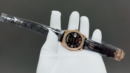 Rolex Day Date 36mm Unisex Watch CAL 2824/3255 Movement Lether Strap Automatic Mechanical Stainless Steel Watches 8+ Factory - Image 2