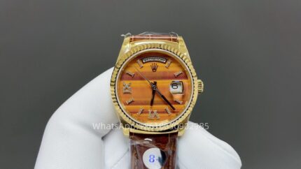 Rolex Day Date 36mm Unisex Watch CAL 2824/3255 Movement Lether Strap Automatic Mechanical Stainless Steel Watches 8+ Factory