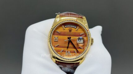 Rolex Day Date 36mm Unisex Watch CAL 2824/3255 Movement Lether Strap Automatic Mechanical Stainless Steel Watches 8+ Factory - Image 3