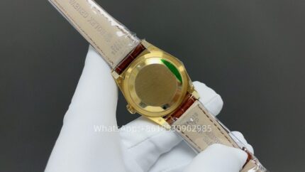 Rolex Day Date 36mm Unisex Watch CAL 2824/3255 Movement Lether Strap Automatic Mechanical Stainless Steel Watches 8+ Factory - Image 6