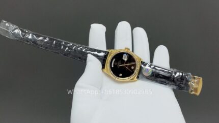 Rolex Day Date 36mm Unisex Watch CAL 2824/3255 Movement Lether Strap Automatic Mechanical Stainless Steel Watches 8+ Factory - Image 2