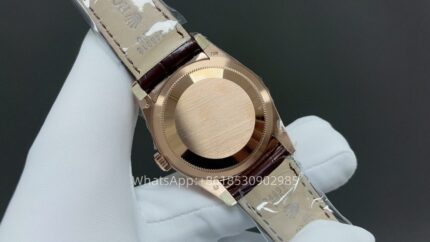 Rolex Day Date 36mm Unisex Watch CAL 2824/3255 Movement Lether Strap Automatic Mechanical Stainless Steel Watches 8+ Factory - Image 6