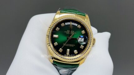 Rolex Day Date 36mm Unisex Watch CAL 2824/3255 Movement Lether Strap Automatic Mechanical Stainless Steel Watches 8+ Factory - Image 3