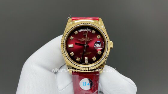 Rolex Day Date 36mm Unisex Watch CAL 2824/3255 Movement Lether Strap Automatic Mechanical Stainless Steel Watches 8+ Factory