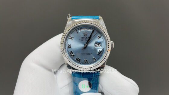 Rolex Day Date 36mm Unisex Watch CAL 2824/3255 Movement Lether Strap Automatic Mechanical Stainless Steel Watches 8+ Factory