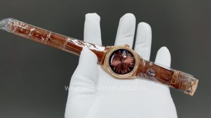 Rolex Day Date 36mm Unisex Watch CAL 2824/3255 Movement Lether Strap Automatic Mechanical Stainless Steel Watches 8+ Factory - Image 2