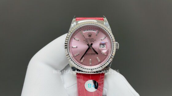 Rolex Day Date 36mm Unisex Watch CAL 2824/3255 Movement Lether Strap Automatic Mechanical Stainless Steel Watches 8+ Factory