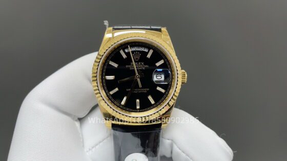 Rolex Day Date 36mm Unisex Watch CAL 2824/3255 Movement Lether Strap Automatic Mechanical Stainless Steel Watches 8+ Factory