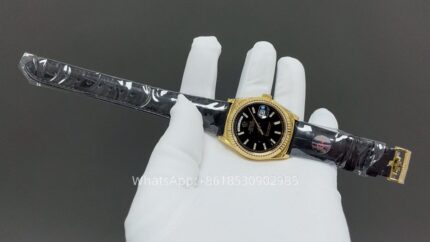 Rolex Day Date 36mm Unisex Watch CAL 2824/3255 Movement Lether Strap Automatic Mechanical Stainless Steel Watches 8+ Factory - Image 2