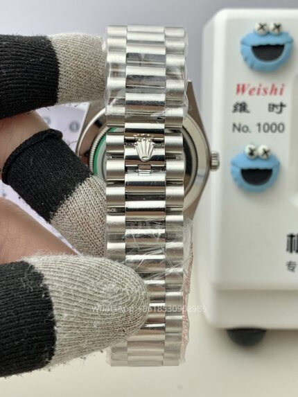 Rolex Day Date 40mm Mens Watch CAL 2836/3255 Movement Automatic Mechanical Stainless Steel Watches KF Factory - Image 6