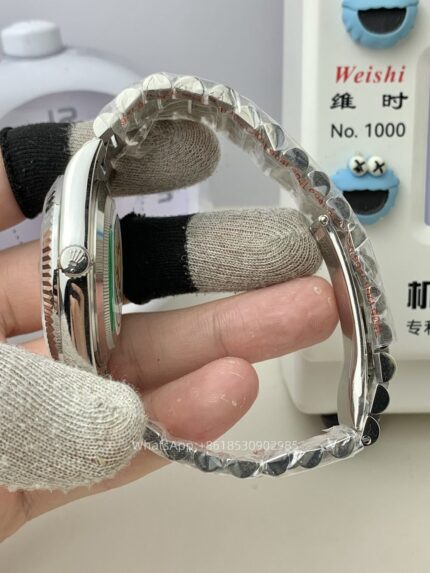 Rolex Day Date 40mm Mens Watch CAL 2836/3255 Movement Automatic Mechanical Stainless Steel Watches KF Factory - Image 4