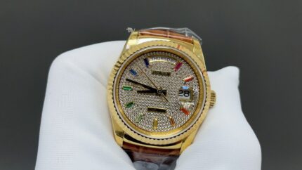 Rolex Day Date 36mm Unisex Watch CAL 2824/3255 Movement Automatic Mechanical Stainless Steel Watches 8+ Factory - Image 2