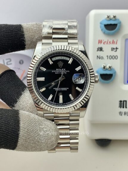 Rolex Day Date 40mm Mens Watch CAL 2836/3255 Movement Automatic Mechanical Stainless Steel Watches KF Factory