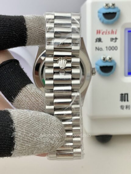 Rolex Day Date 40mm Mens Watch CAL 2836/3255 Movement Automatic Mechanical Stainless Steel Watches KF Factory - Image 8