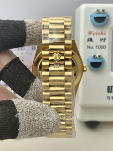 Rolex Day Date 40mm Mens Watch CAL 2836/3255 Movement Automatic Mechanical Stainless Steel Watches KF Factory - Image 6