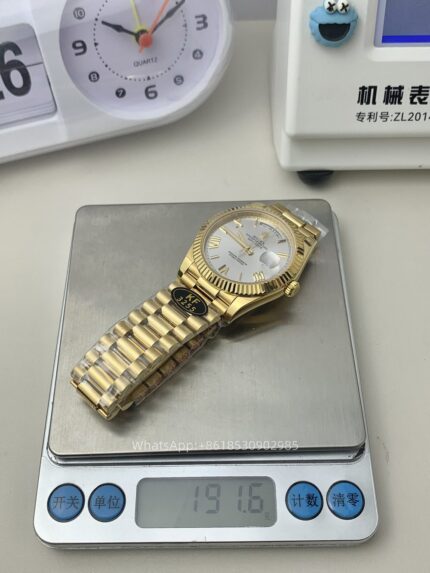 Rolex Day Date 40mm Mens Watch CAL 2836/3255 Movement Automatic Mechanical Stainless Steel Watches KF Factory - Image 9