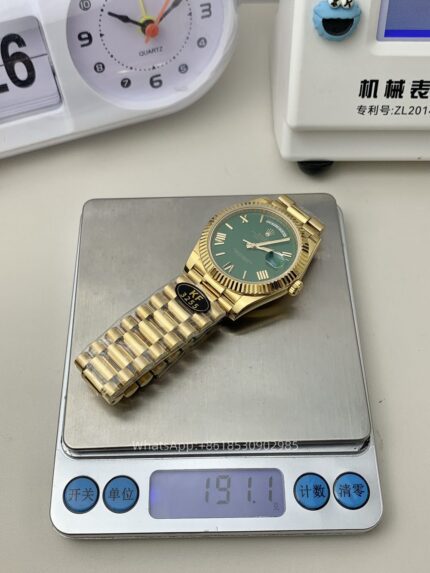 Rolex Day Date 40mm Mens Watch CAL 2836/3255 Movement Automatic Mechanical Stainless Steel Watches KF Factory - Image 9