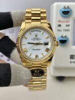 Rolex Day Date 40mm Mens Watch CAL 2836/3255 Movement Automatic Mechanical Stainless Steel Watches KF Factory