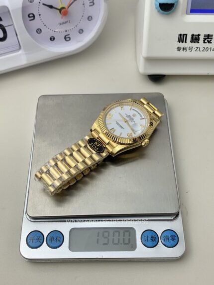 Rolex Day Date 40mm Mens Watch CAL 2836/3255 Movement Automatic Mechanical Stainless Steel Watches KF Factory - Image 9