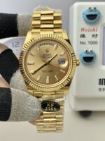 Rolex Day Date 40mm Mens Watch CAL 2836/3255 Movement Automatic Mechanical Stainless Steel Watches KF Factory