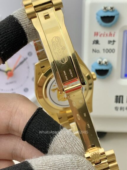 Rolex Day Date 40mm Mens Watch CAL 2836/3255 Movement Automatic Mechanical Stainless Steel Watches KF Factory - Image 8